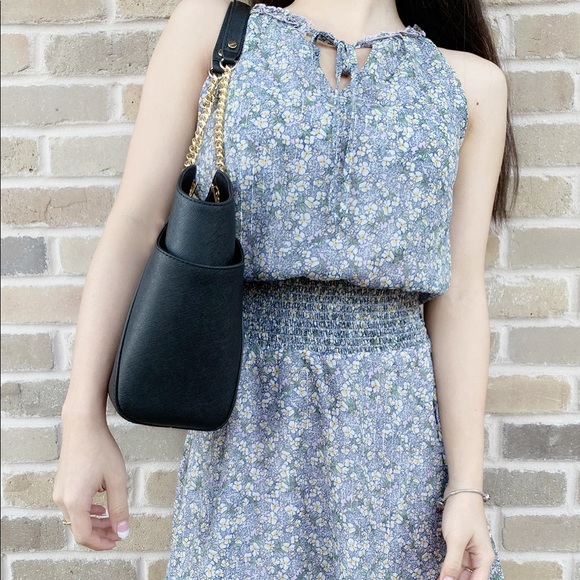 Michael Kors Large chain tote Black Wallet Bundle - Picture 6 of 8